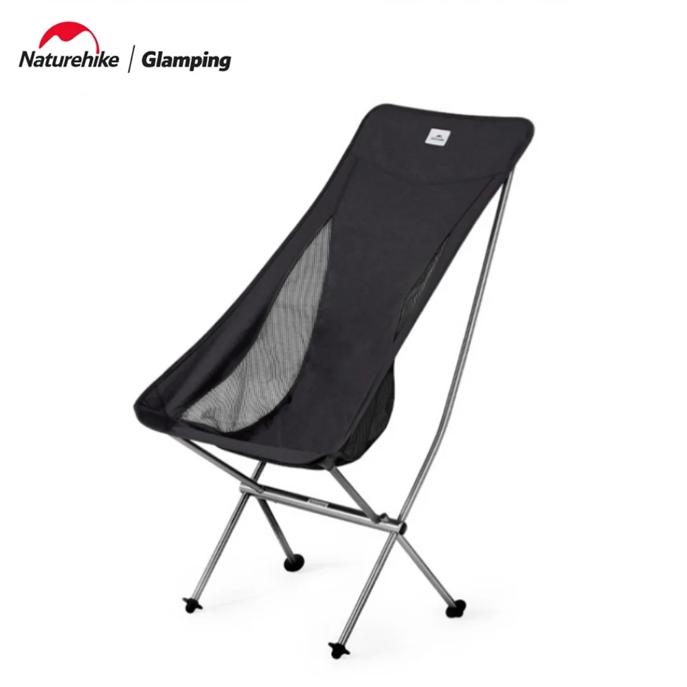 Naturehike Portable Folding Chair -Outdoor Camp Ultra Light Aluminum Moon Chair,600D Tear resistant Oxford Cloth,Camp Equipment