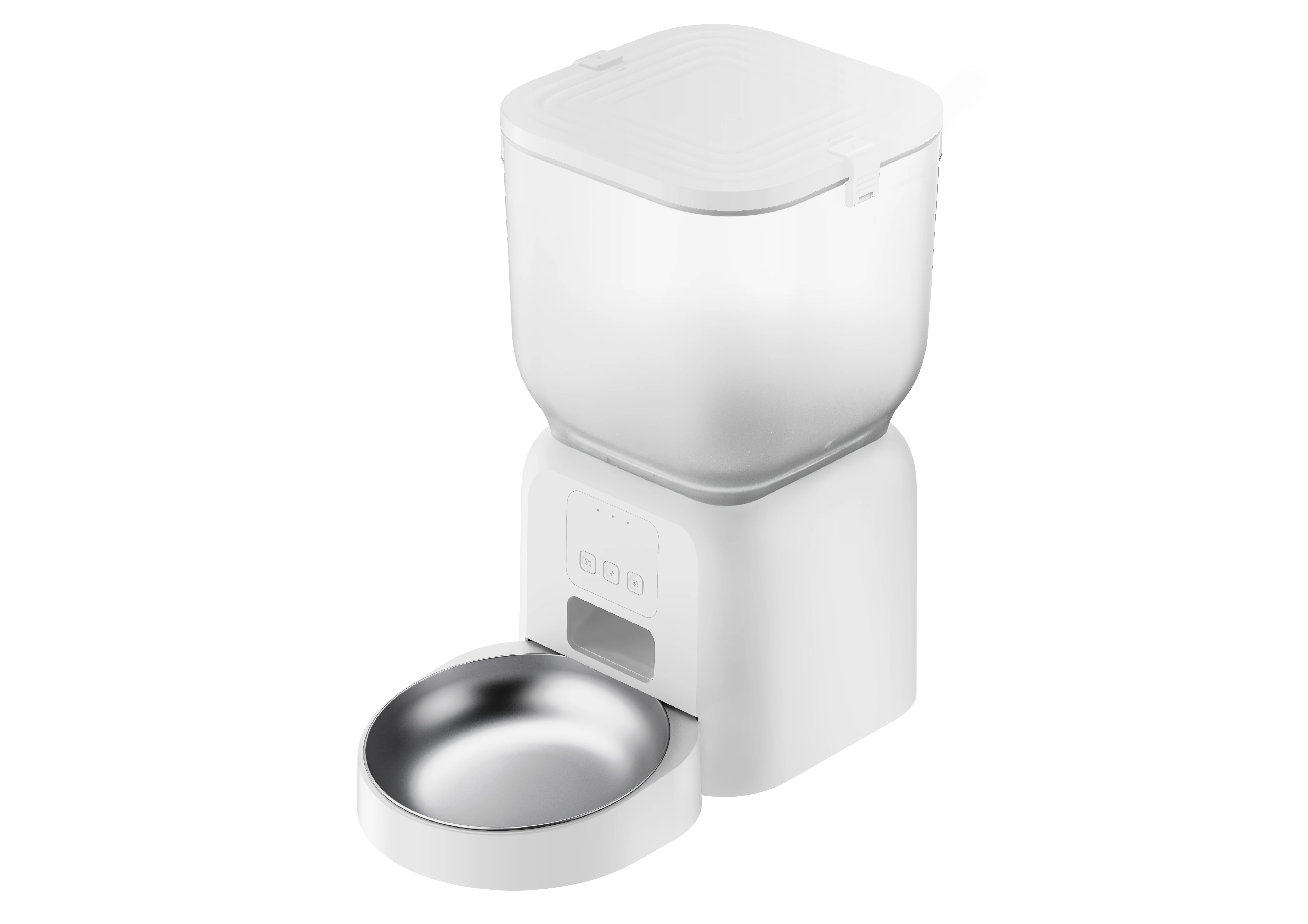 Intelligent Pet Feeder Supports Customized 2.4G+5G Dual-band cat and Dog Feeder with   Function