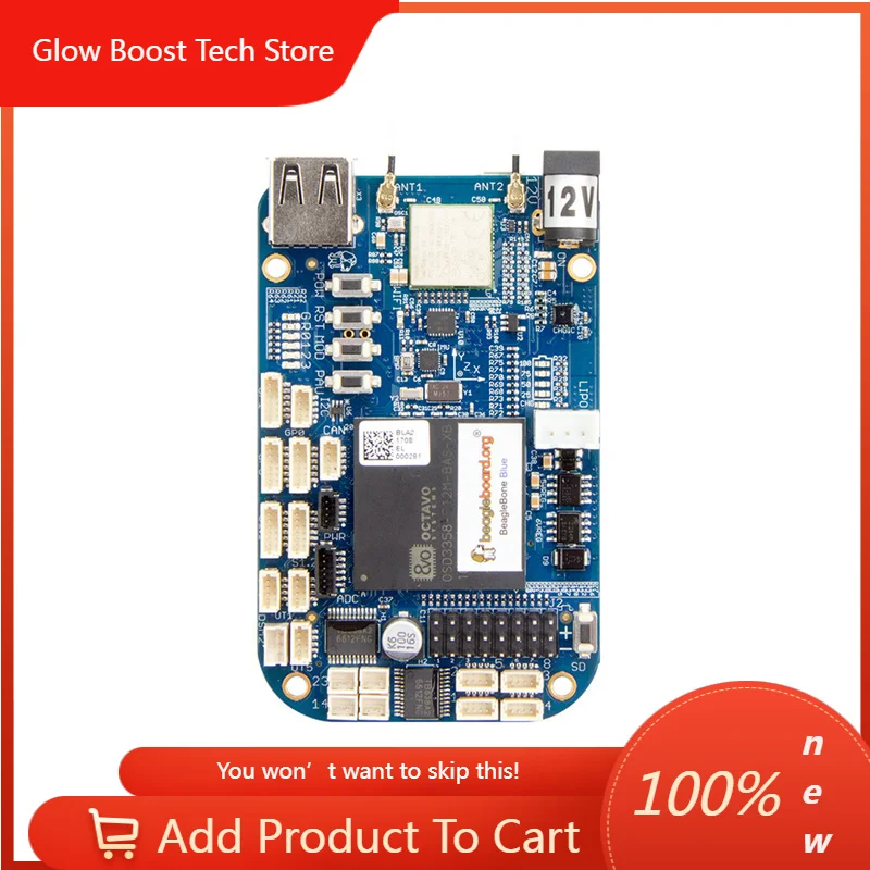 

Плата разработки NYBeagleBone Blue, контроллер робота, беспроводная связь, OSD3358