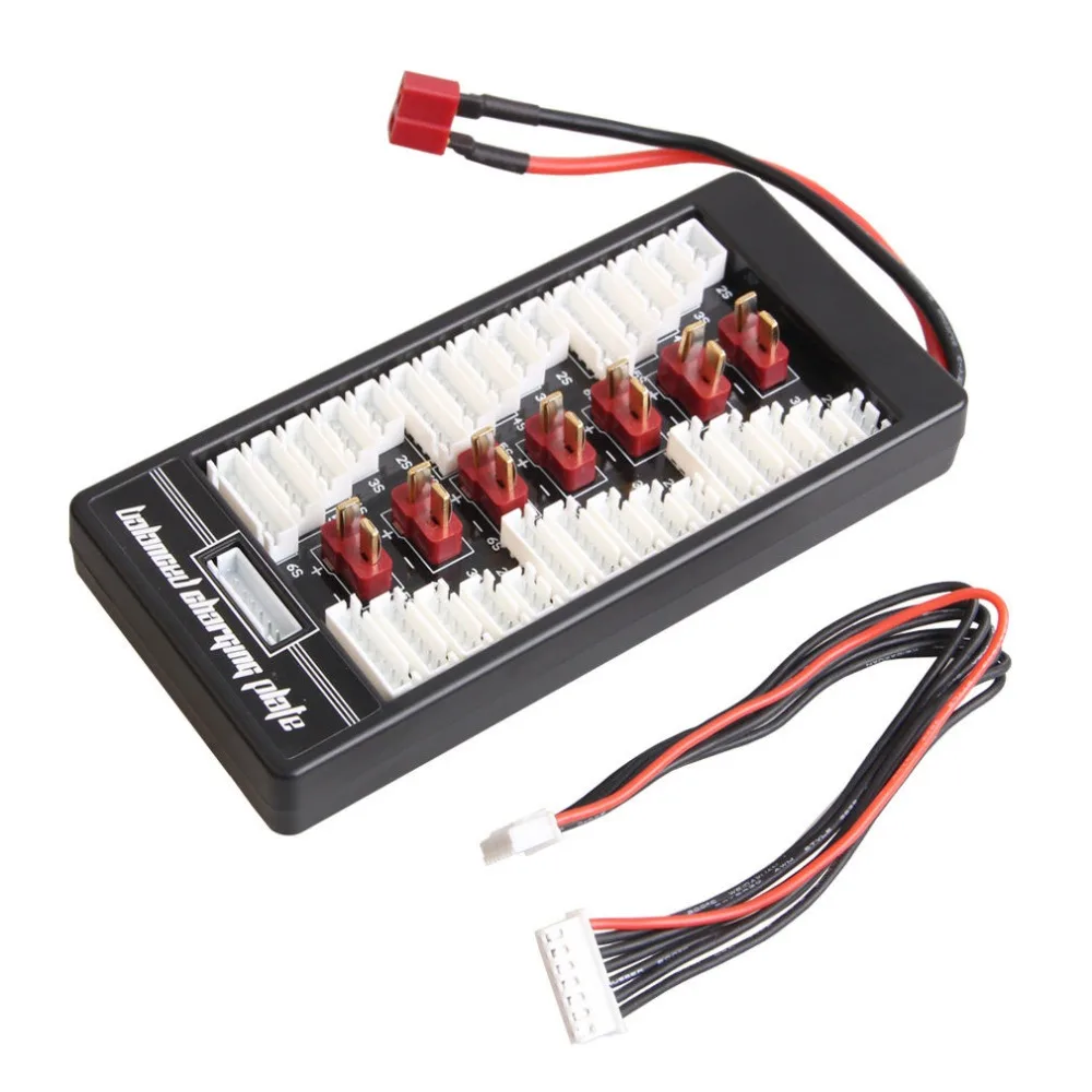 Multi 2S-6S Lipo Parallelo Equilibrato di Ricarica di Bordo XT30 XT60 T Spina Per RC Battery Charger B6AC a6 720i Al Litio