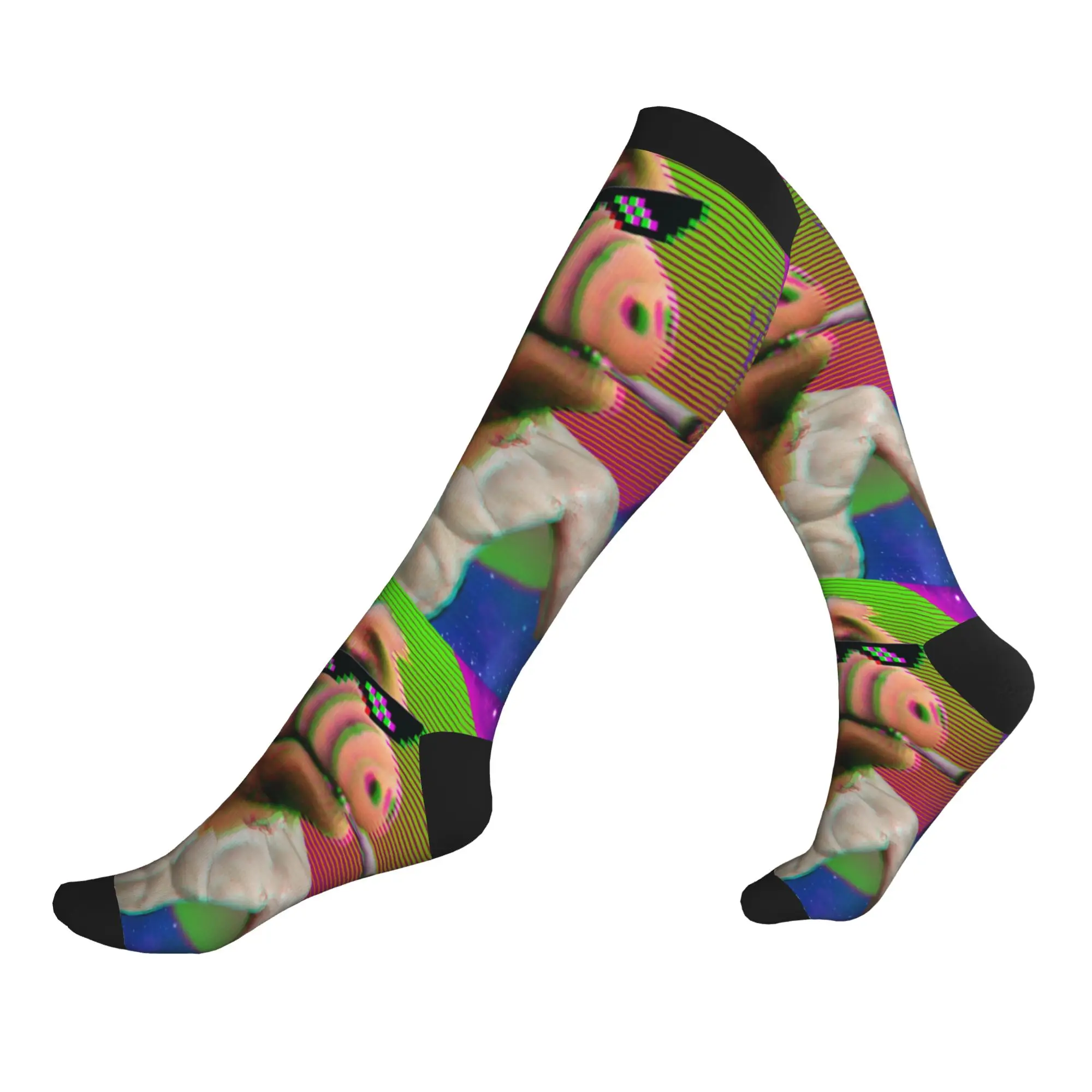 Harajuku Alf - Vaporwave Socks Men Women Warm 3D Print Cartoon Comedy Tv Basketball Sports Sports Compression Socks