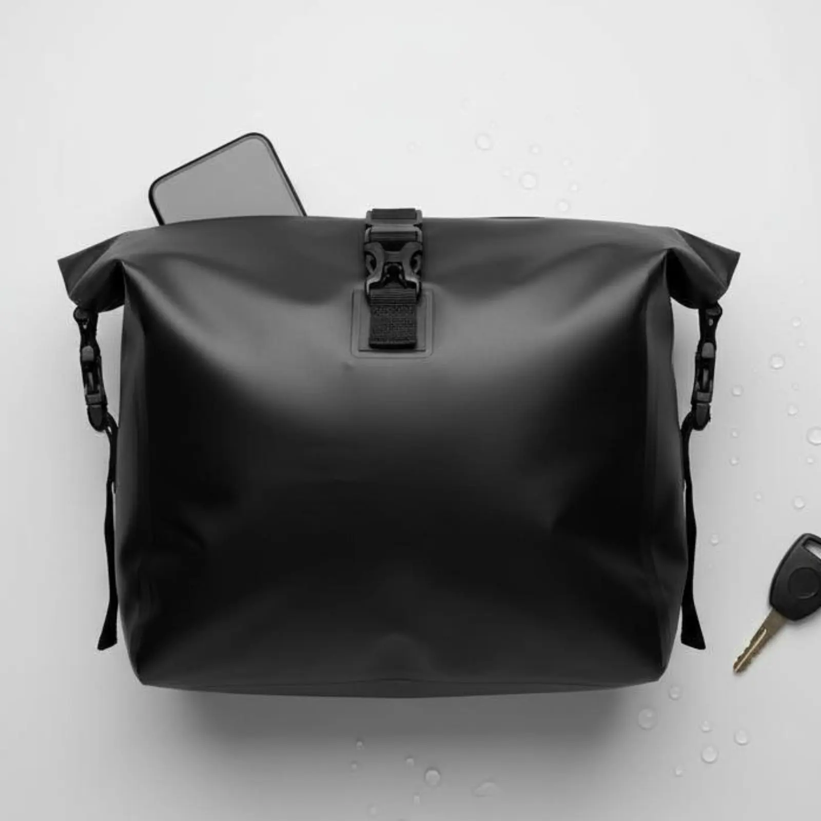 

Водонепроницаемая моторизованная сумка на руль велосипеда, износостойкая передняя сумка для скутера, передняя подвесная сумка для хранения, легко устанавливается