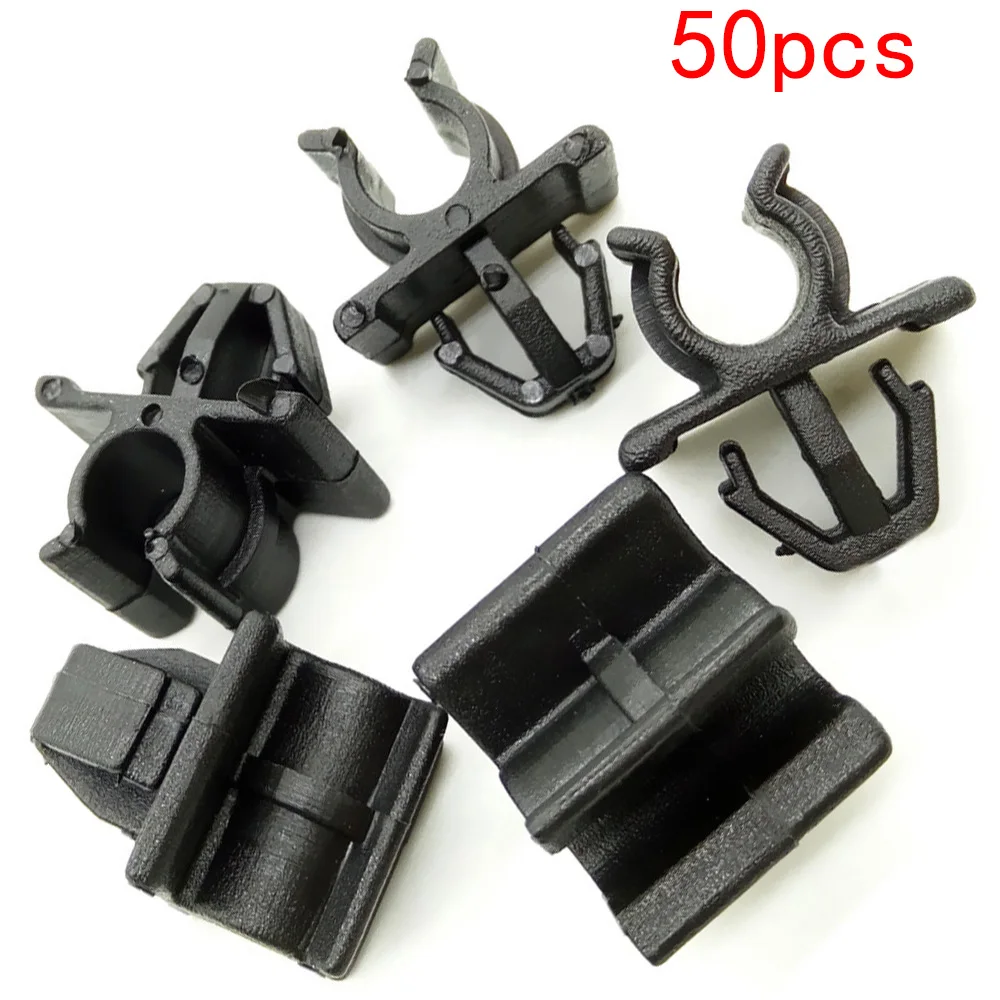 Engine Cover Fasteners Car Knighthead 50pcs for N/issan Series N/issan Livina Q/ashqai Altima SUCCE VERSA Automobile