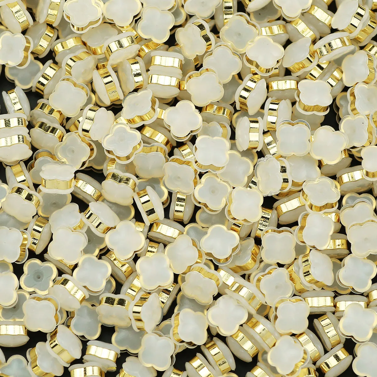 

10 шт., 7 мм, серебряный цвет, четыре листа клевера, силиконовые заглушки для ушей, беруши для изготовления ювелирных изделий, аксессуары для сережек «сделай сам»