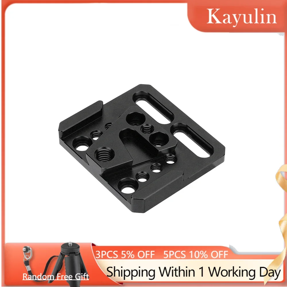 SZRIG VCT Mount Quick Release Plate QR V Lock Baseplate For HDV Camera Baseplate VCT-U14 Tripod Mount Plate Support