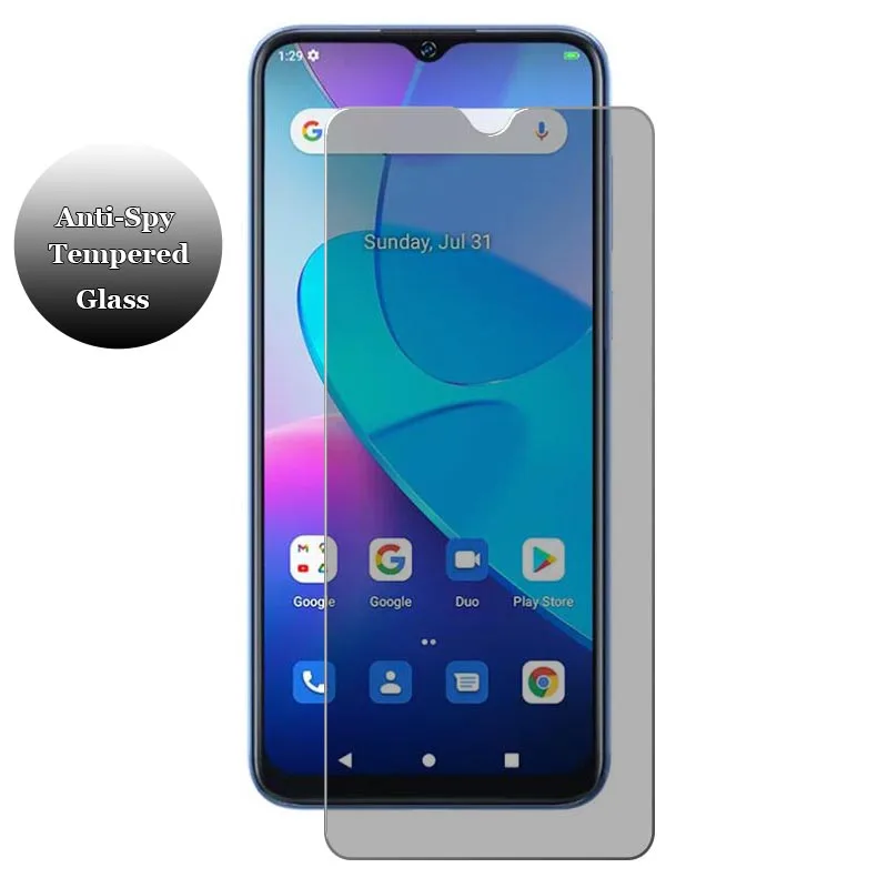 For Oukitel C32 C31 Pro Anti Spy Anti-Peeping Privacy Protection Tempered Glass Screen Protector Film