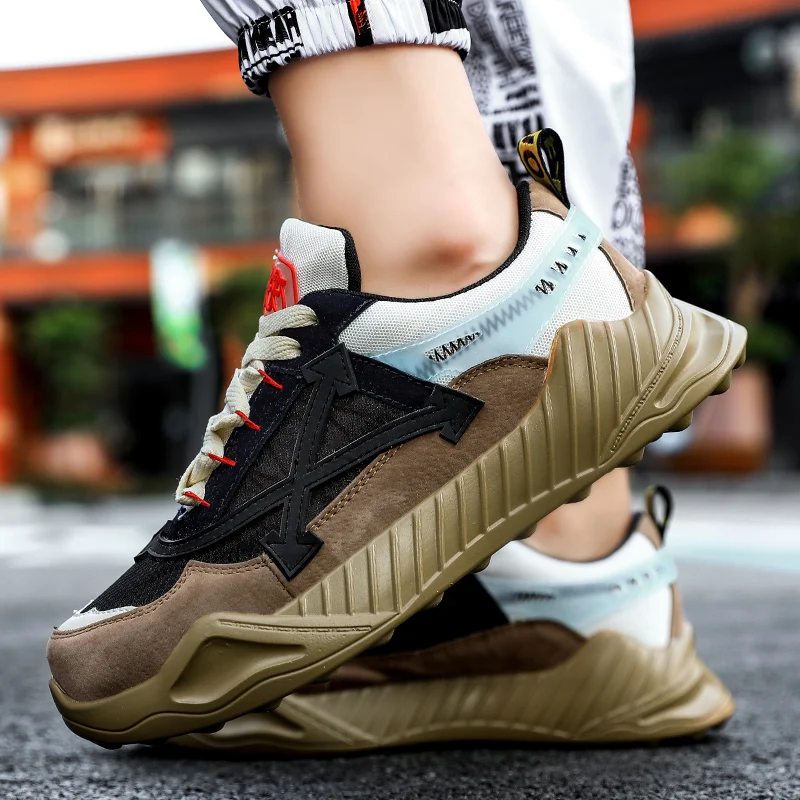 2023 New Arrival Spring Hot Sale Men\'s Casual Shoes Mixed Color Shoe For Man Comfortable Sneakers Male Non Slip Harajuku Style X