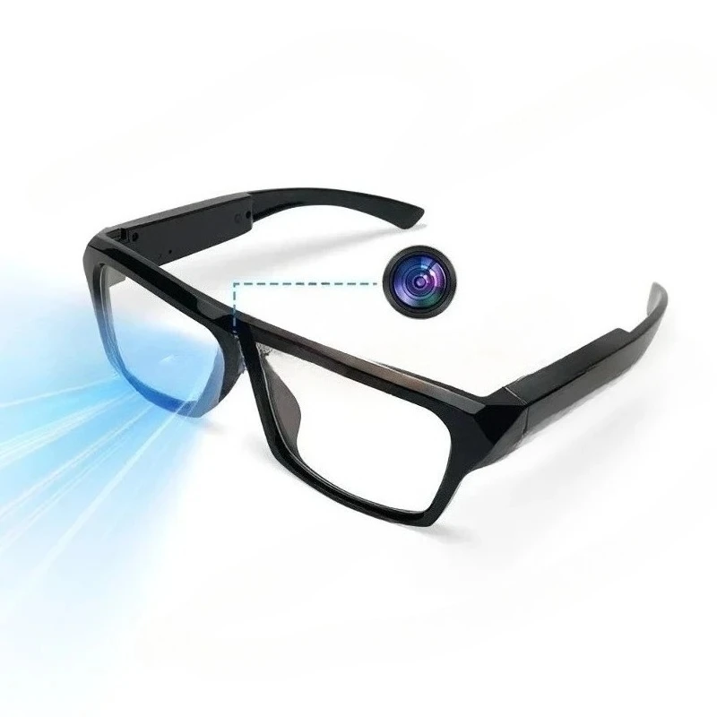 HD 1080P    Sport Wifi Smart Headphones with Microphone Camera Glasses with Camera