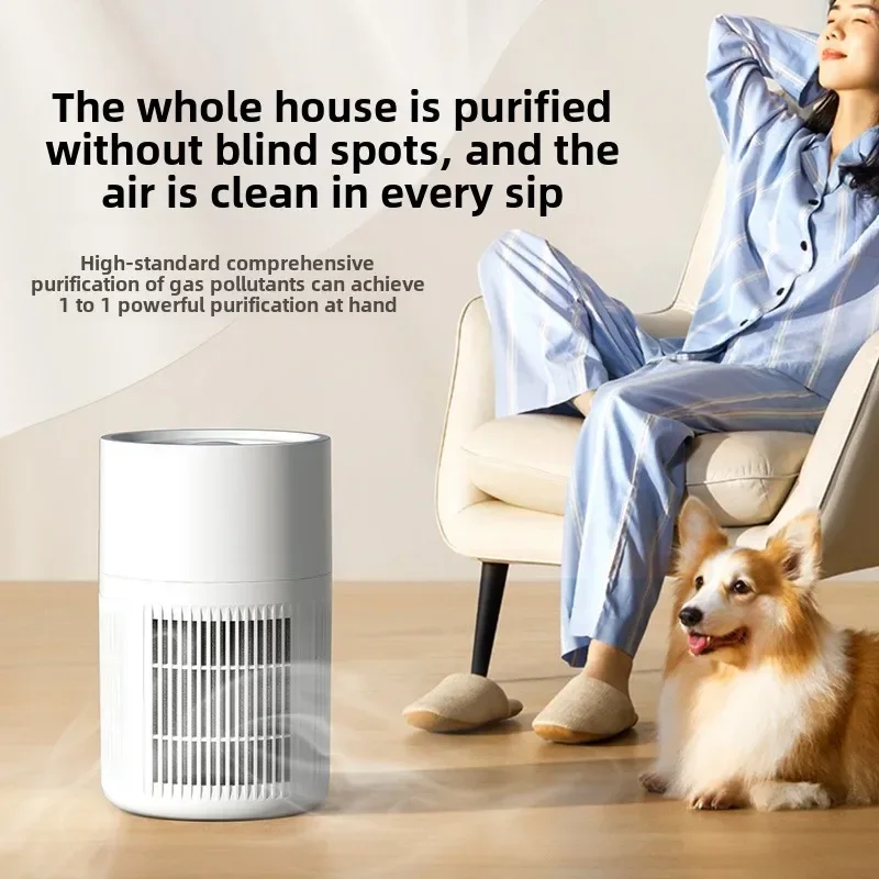 Gran oferta purificador de aire recargable, pequeño limpiador de aire interior para el hogar, purificador de formaldehído, carbón activado para eliminación de olores