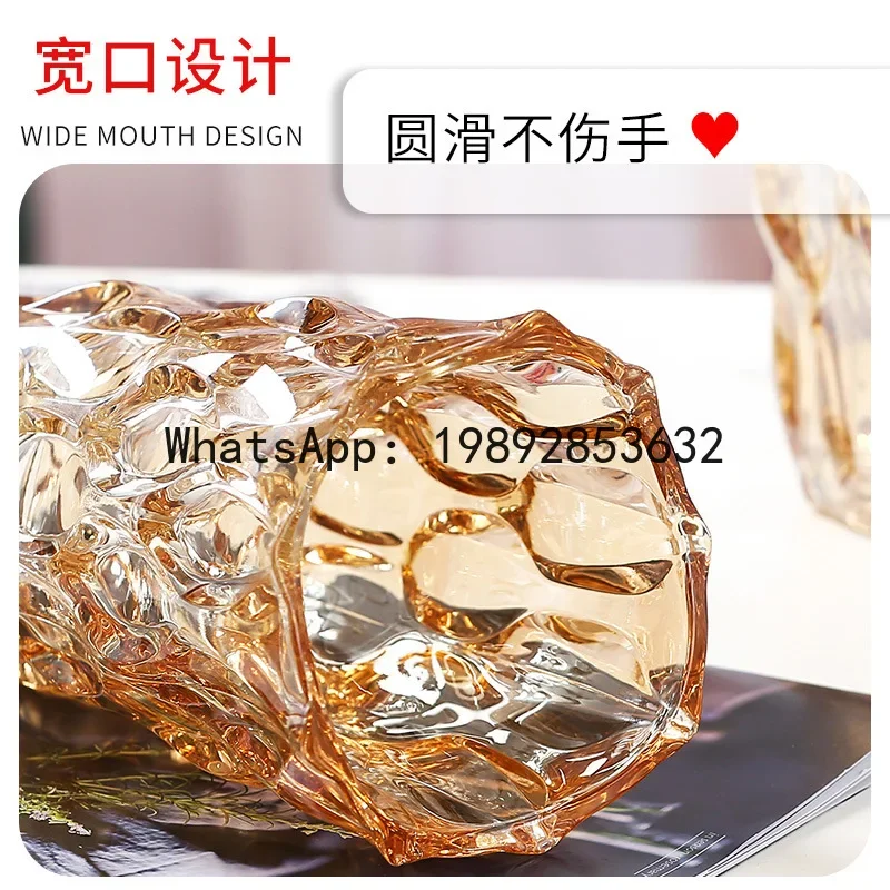 

glass vase living room hotel flower arrangement decoration utensils