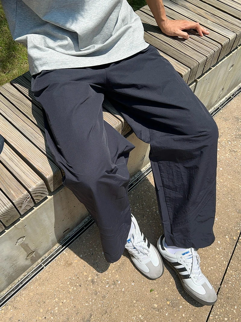 

Max Pl Thin Outdoor Function Qui Dry Sports Pants Men Summer New Simple Loose Casual Versatile Straight Leg Zipper mid ...