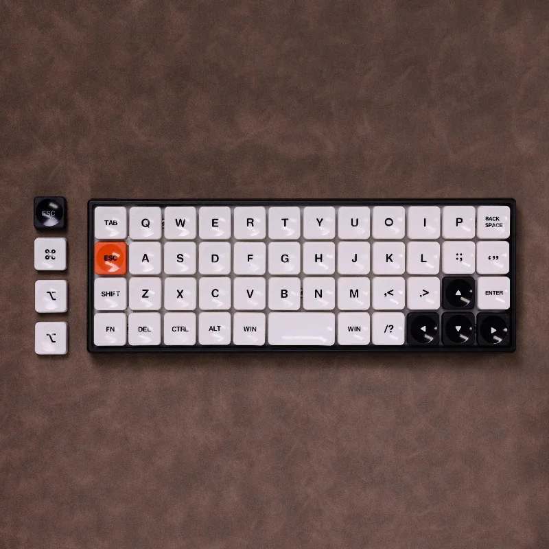 Low Profilev Engraved Keycaps PBT Thermal Sublimation Mechanical Keyboard Customized Low Profile Keycaps