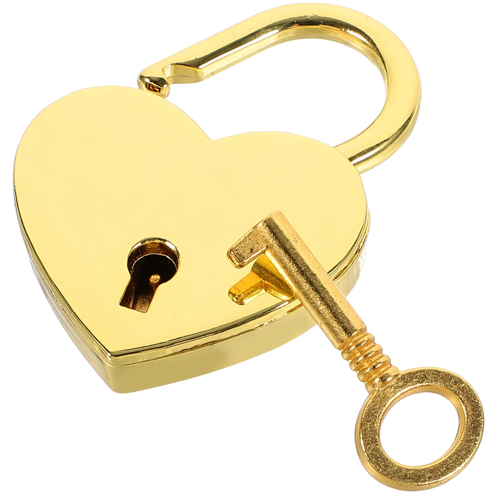 Coppia di coppie di piccoli cuori che desiderano lucchetto per bagagli Lucchetto per zaino piccolo Valigia Diario Portagioie Zaino per il petto Sicurezza