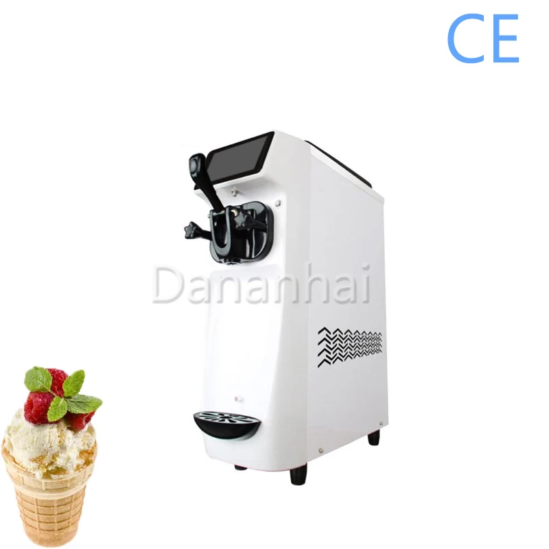 Mini Desktop Low Noise Soft Ice Cream Machine Suitable For Bars, Restaurants, And Frozen Yogurt Machines