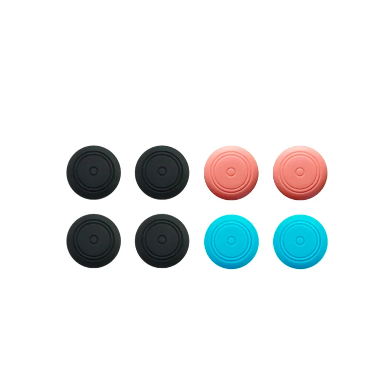 8pcs/lot Silicone Thumb Stick Caps Grip Analog Joystick Caps for Nintendo Switch2 Joycon Game Accessories
