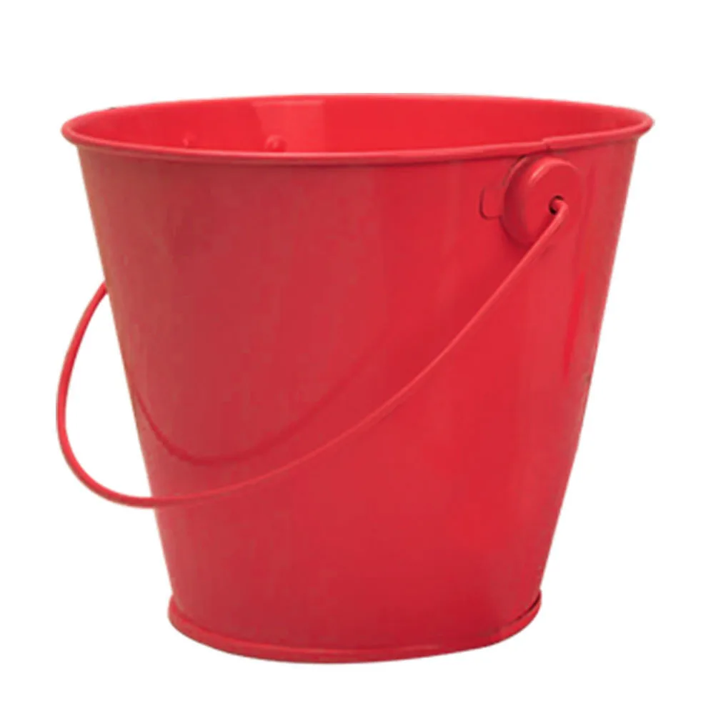 

6Pcs Candy Color Mini Metal Buckets Small Tin Pails Party Favor Gift Boxes Wedding Birthday Craft Decor Party Favor Buckets