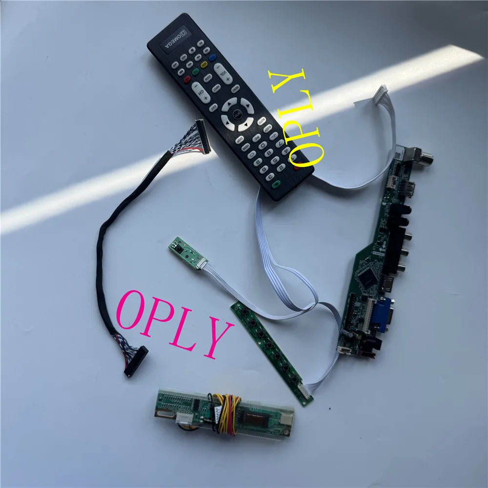 kit VGA USB HDMI-compatible RF TV Controller board for LP140WX1 LP141WX1-TLA2 LTN140W1 14