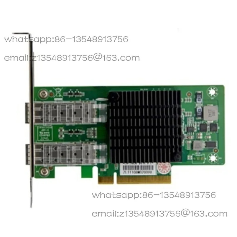 OPT902 dual port SFP 10 Gigabit optical network interface card PCIE X8 soft routing expansion optical card JL82599ES spot