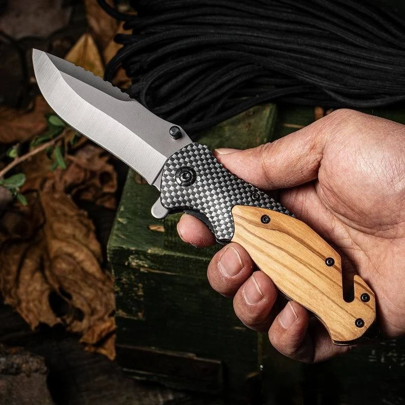 x50-faca-dobravel-5cr13mov-lamina-portatil-cinto-faca-de-acampamento-sobrevivencia-faca-corte-afiada-caminhadas-caca-ao-ar-livre-faca-utilitaria