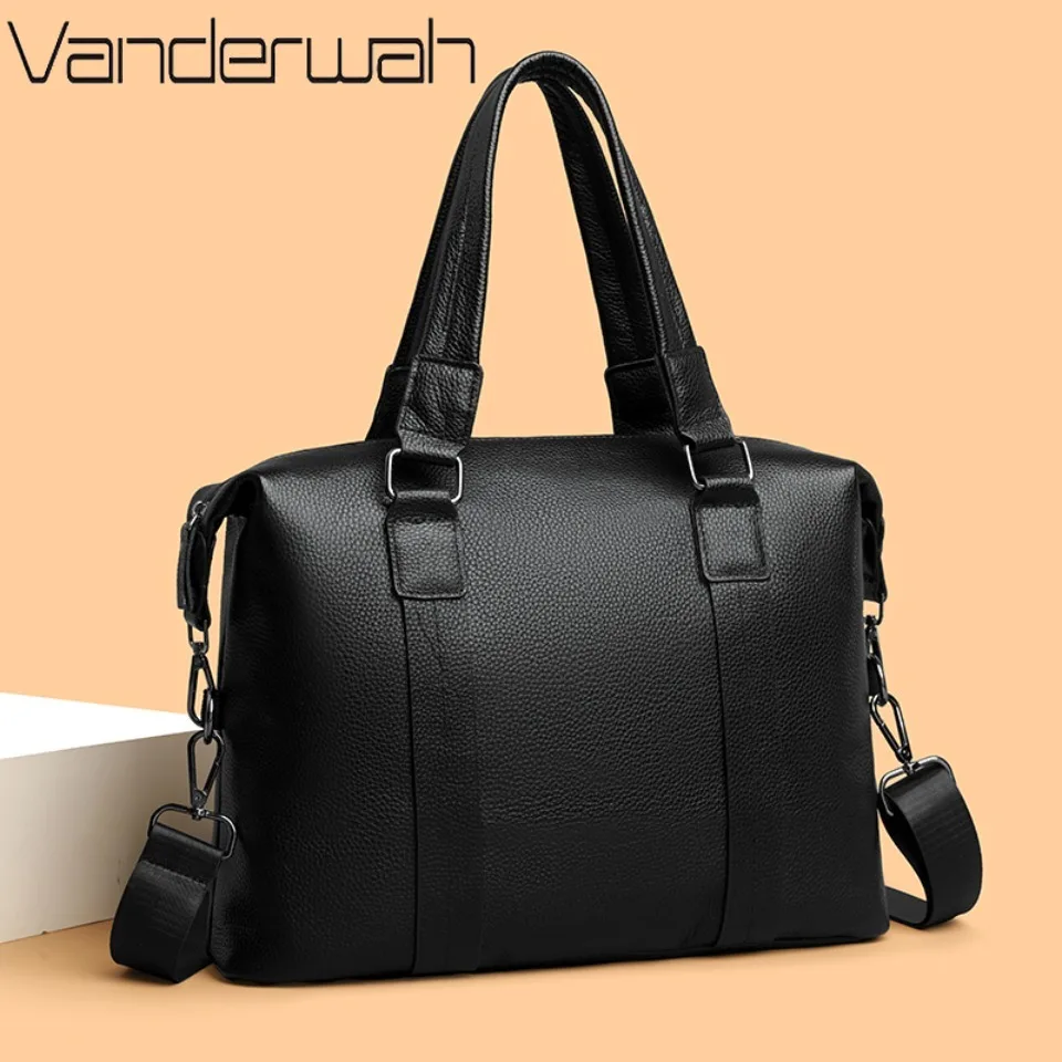 

Genuine Leather Men Women Travel Big Handbag Real Cow Leather Carry Hand Luggage Bags Weekend Fitness Shoulder Business Bag
