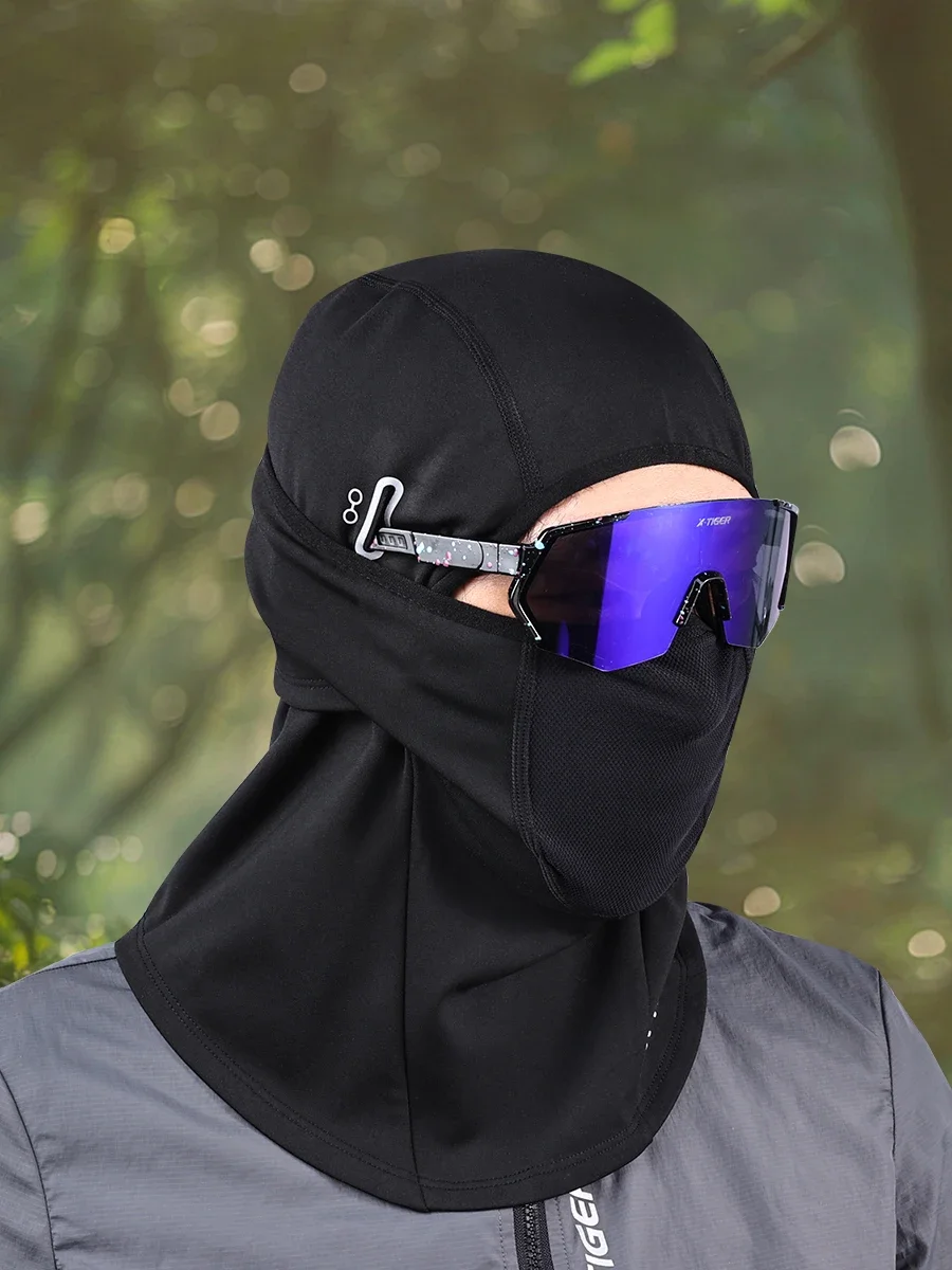 X-TIGER Balaclava Winter Thermo-Fahrradmaske Winddichte Kältebeständige Fahrradmaske Kletter-Ski-Motorradmaske Vollgesichtsmaske – Detail 13