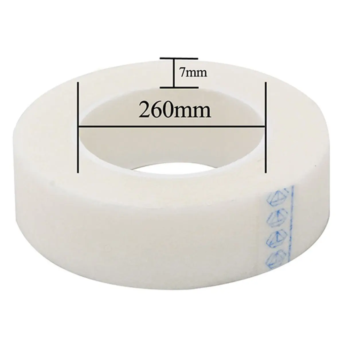 6 Rolls Eyelash Extension Tape Non-Woven Fabric Gentle Sensitive Skin Safe for Upper Lower Lash Isolation Better Adhesion Than
