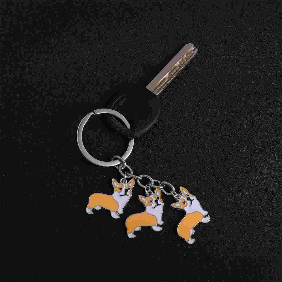 Metal Keychain Pendant Keyring Fob Keychains Car The Gift Fashion Tide Brand Creative