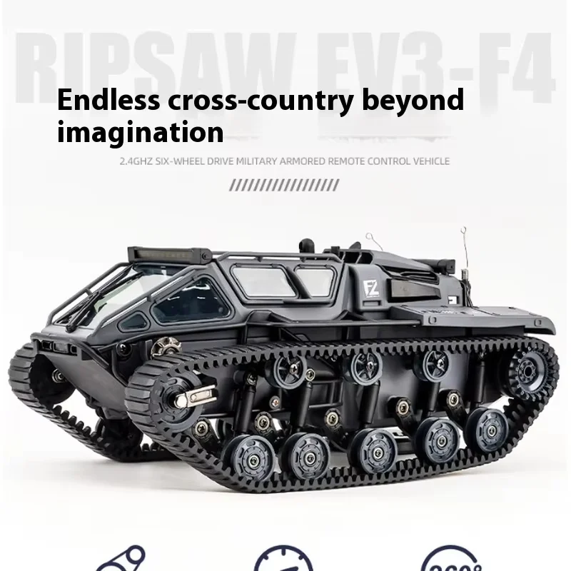 Nouveau véhicule à grande vitesse télécommandé Rc, véhicule tout-terrain d'escalade, jouet tout Terrain, réservoir sur chenilles, véhicule blindé