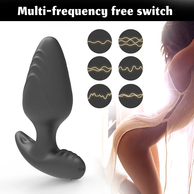 Vibromasseur plug anal télécommandé sans fil pour hommes et femmes, massage de la prostate, vibromasseur plug anal, jouet sexuel, clitoris, vagin, épais