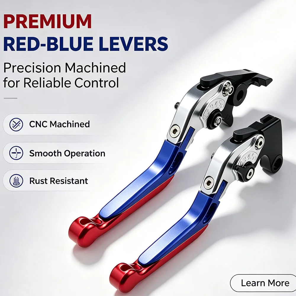 For Buell S1 Lightning All Years Motorcycle Brake Clutch Levers CNC Aluminum Adjustable Folding Extendable Parts Pair Set Kit
