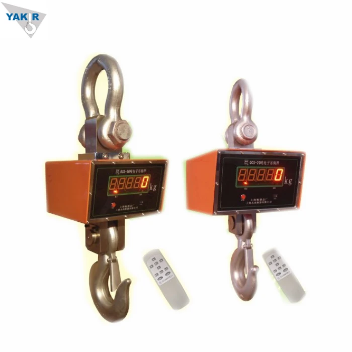 5 Ton Crane Weighing Scale 300Kg Hanging Electronic 5T Digital Crane Scale