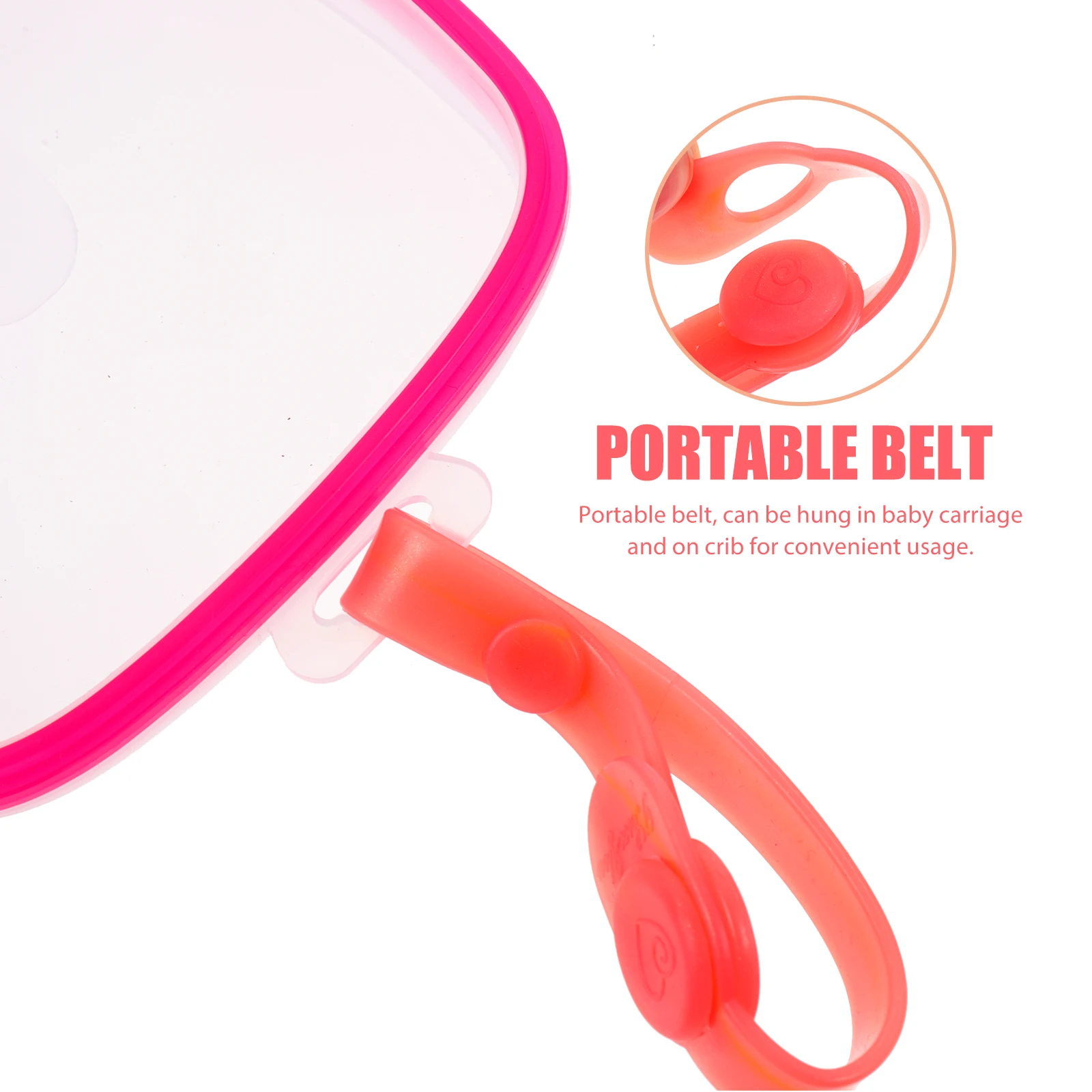 2PCS Portable Wipes Case Box Baby Stroller Hanging Wipes Box Lightweight Durable Wet Tissue Case Belt Stroller Crib Outdoor