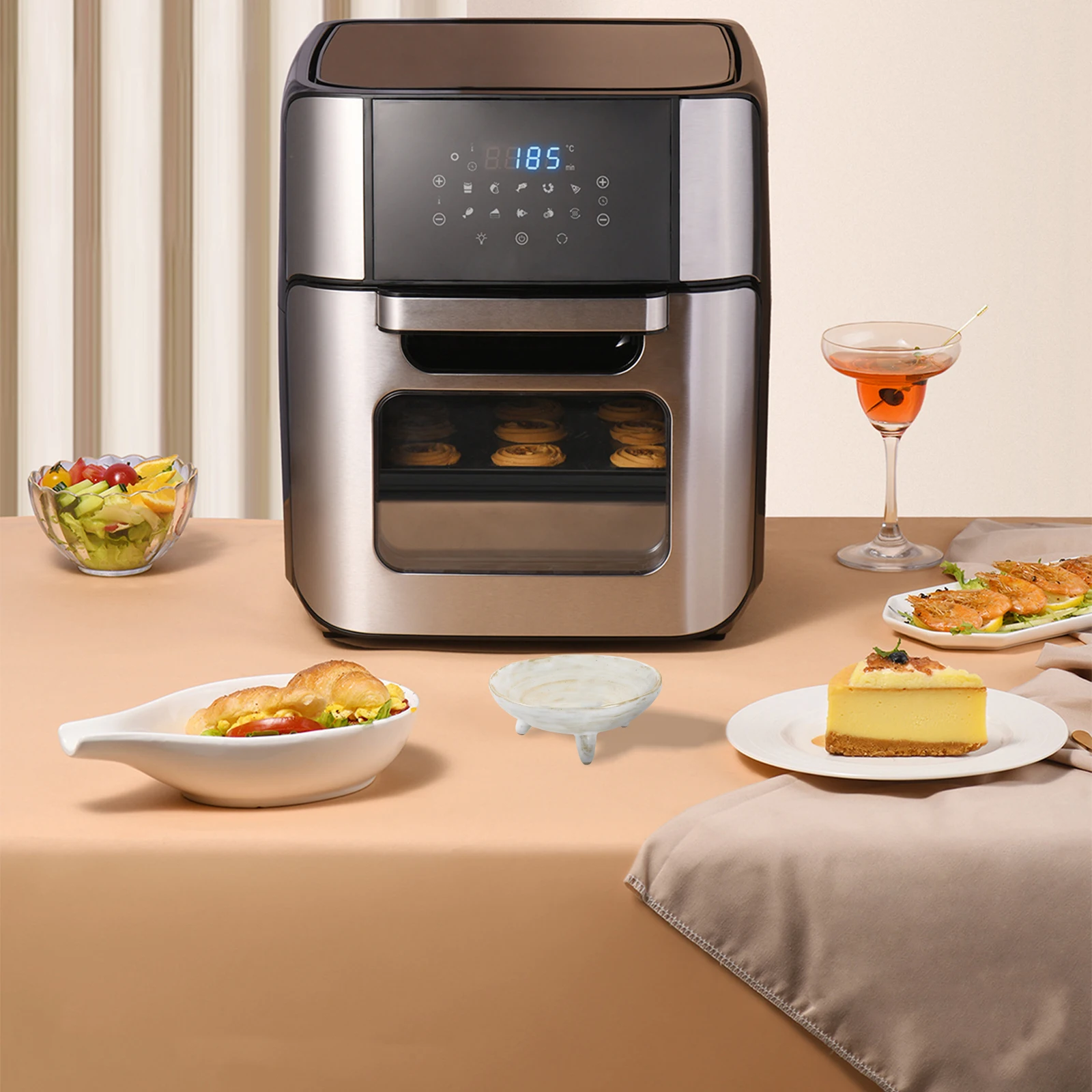 

Crude Pottery Sauce Holder Lightweight Kitchen Supply Small Dipping Sauce Plate for Chili Oil Vinegar Tableware Storage