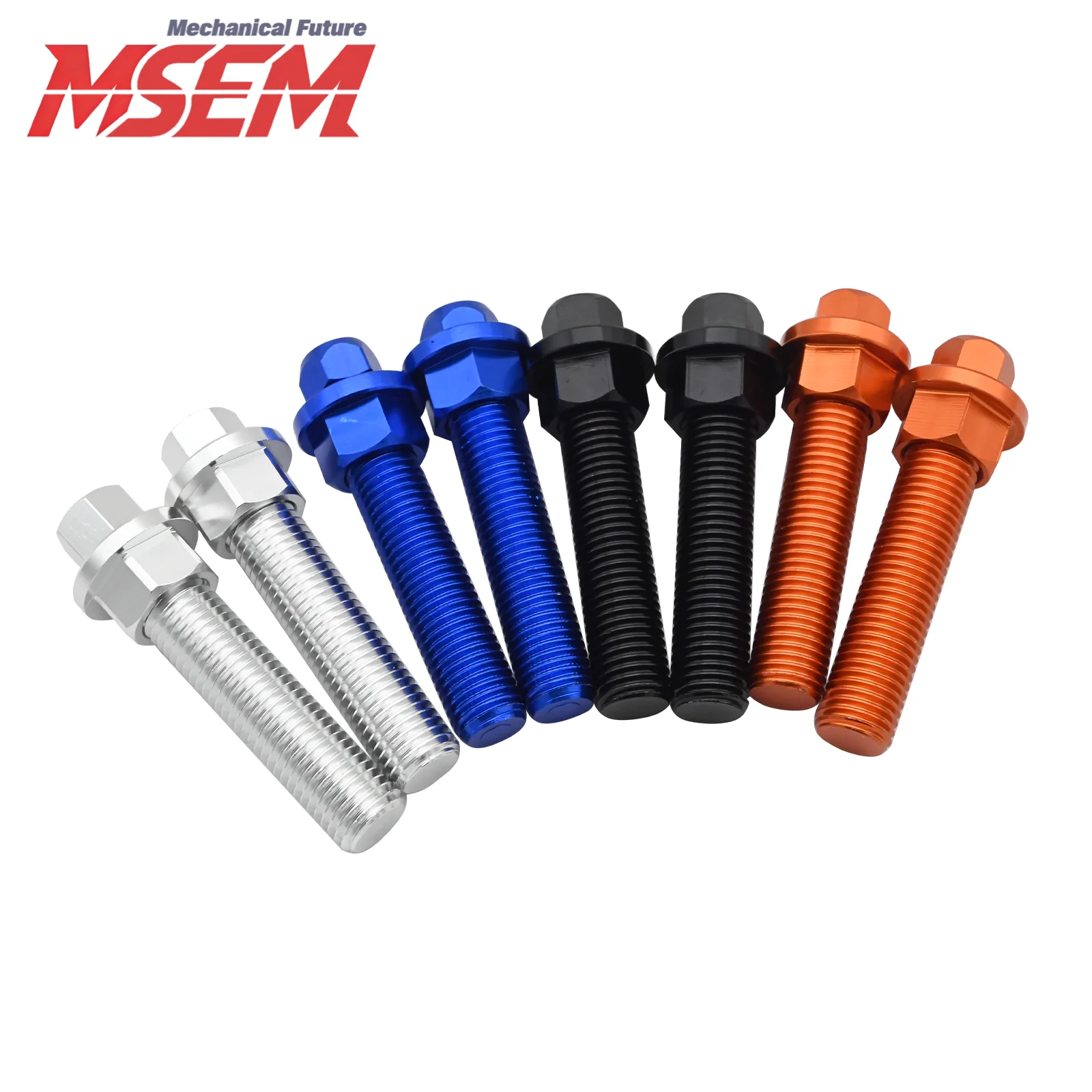 M10 Rear Axle Blocks Chain Adjuster Bolt For KTM 125-500 XC/XCW/XCF/SX/SXF/EXC/EXCF/TPi/6D 2007-2023 Husqvarna TC FC 2014-2023