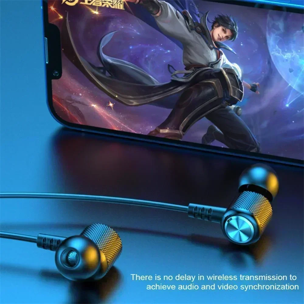 سماعات رأس لاسلكية بلوتوث بشريط حول الرقبة سماعات مغناطيسية رياضية للجري سماعات أذن مقاومة للماء بلوتوث 5.3 مع ميكروفون #5