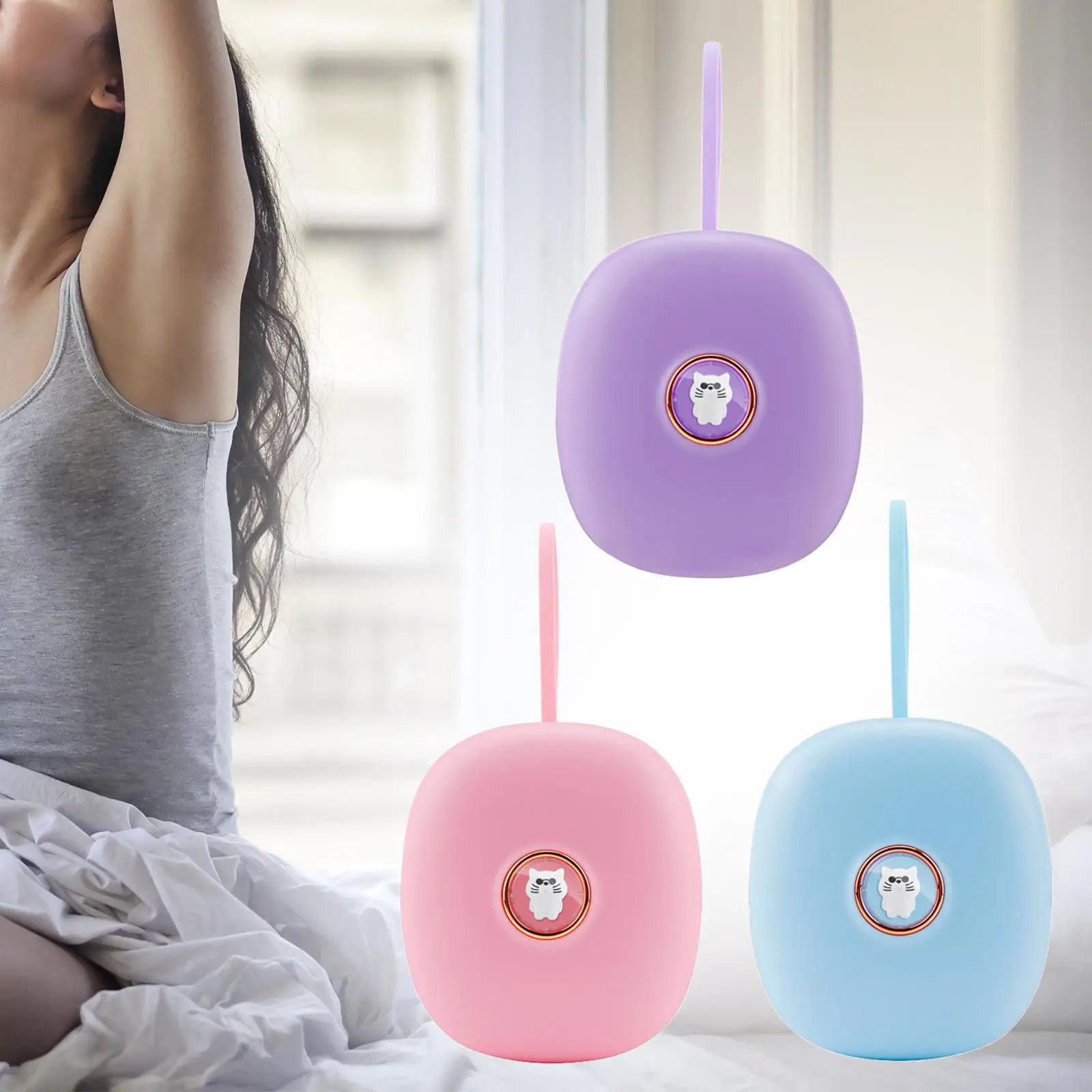 Vibrating Alarm Clock 3 Levels Vibration Mode Easy to Setting Digital Alarm Clock for Hearing Impaired Heavy Sleepers Deaf Teens