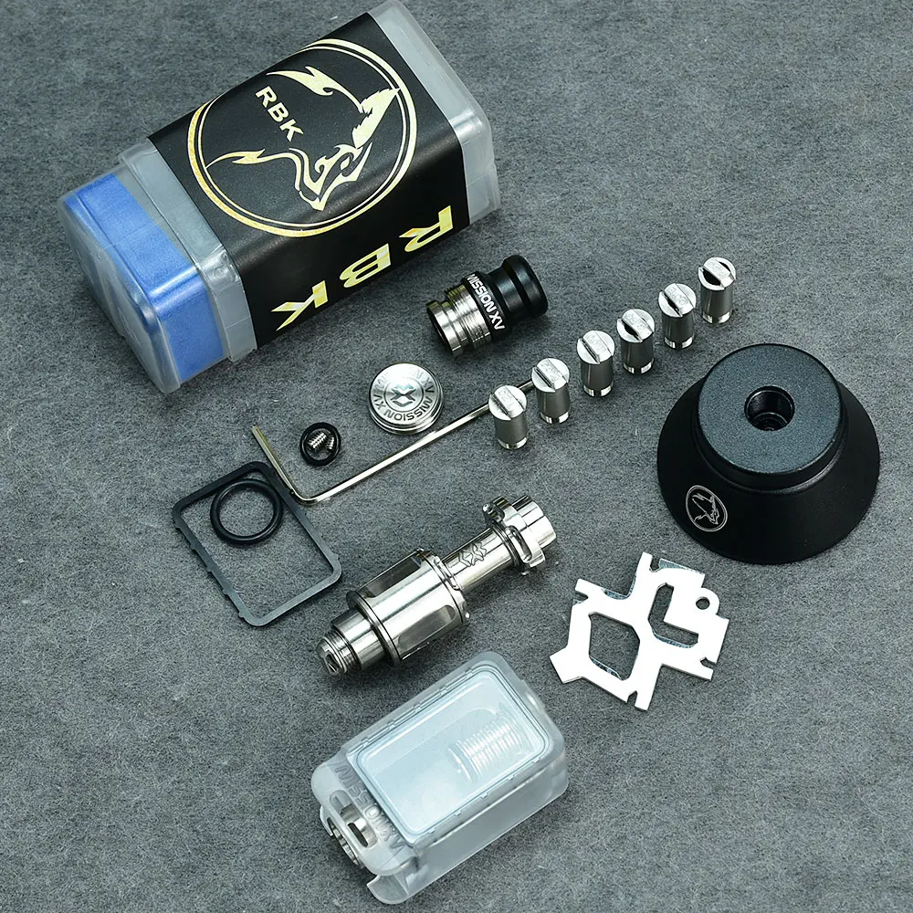 Imagem -06 - Wolfvape-kit Completo para Dotaio v2 Estilo Rba 316ss Airpins 1.0 1.2 2.0 2.5 3.0 3.5 4.3 mm para Dotaio v1 v2