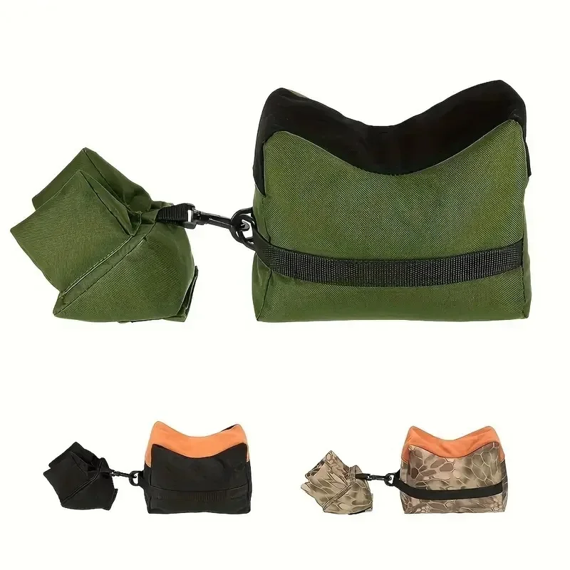 Tactical Sandbag Pillow Clip Chin-Holding Support Shooting Hunting Toy Gun Rest Bag Set Ground Positioning Sandbagging Equipment