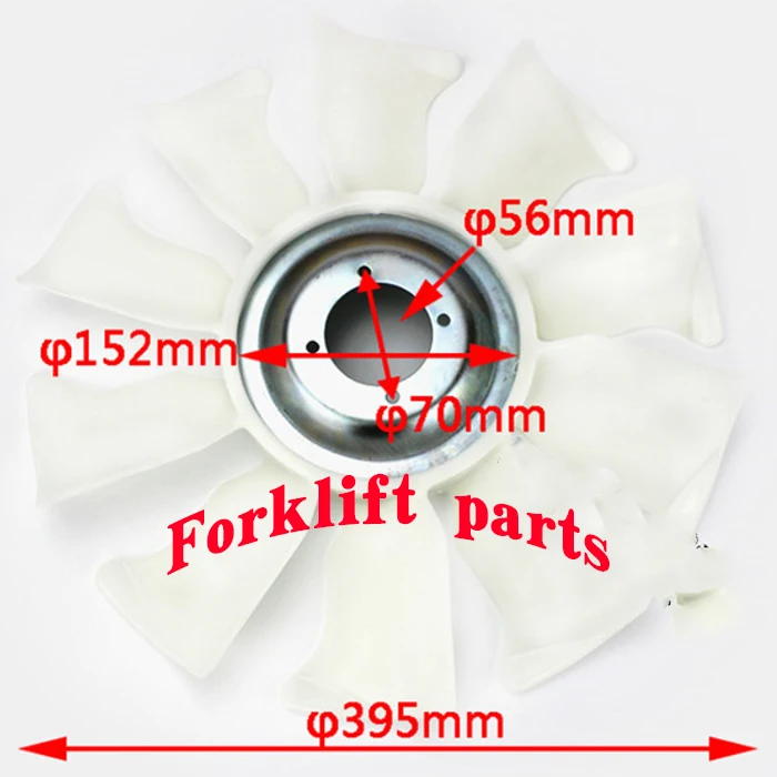 

Forklift accessories S4S engine FD20/30-F18B water tank fan blades 91202-17400 high quality