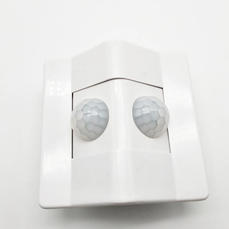 Double Head PIR Motion Sensor Switch AC90-250V Human Body Induction Sensor Light Control Detector Adjustable Delay Sensor Switch
