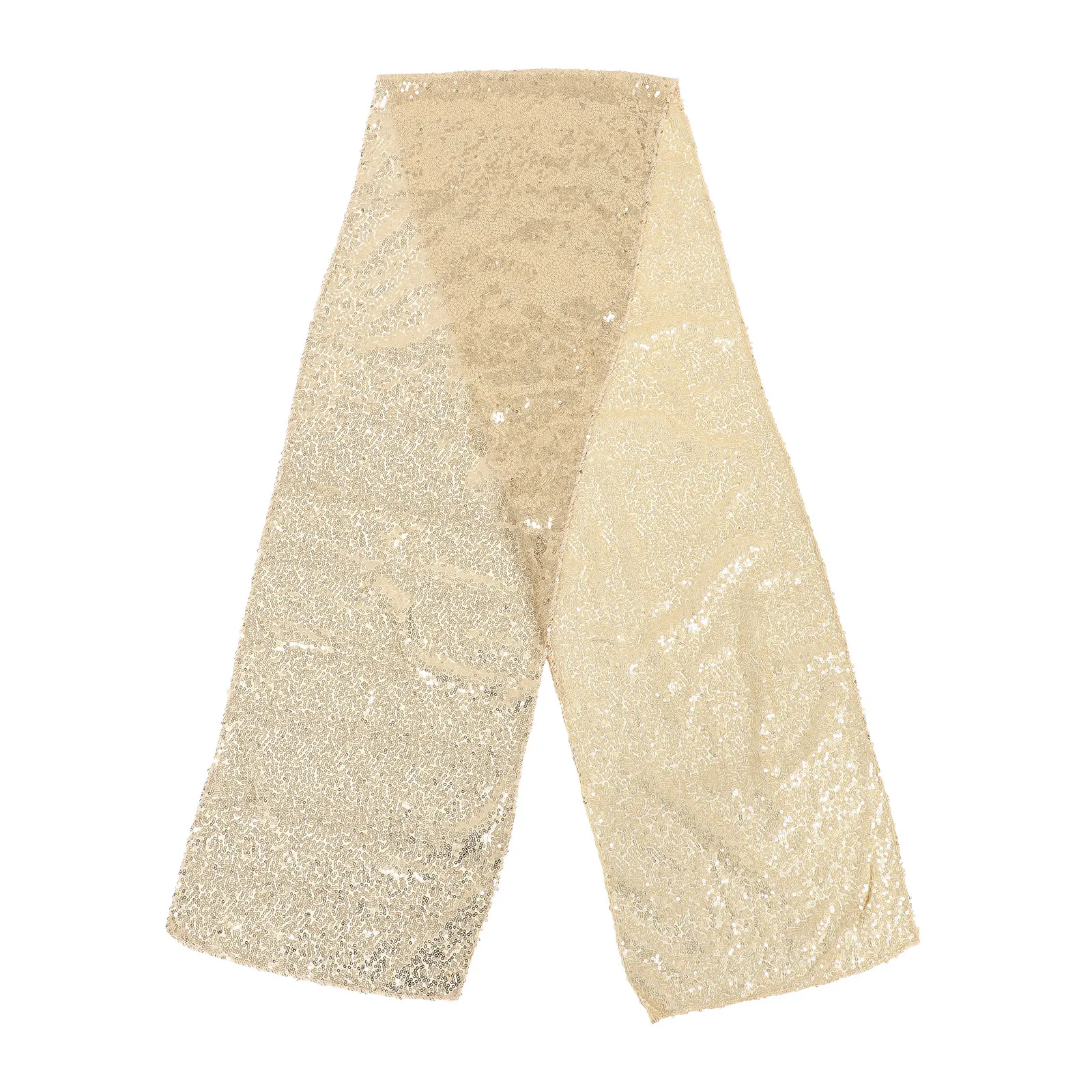 Table Runner Sequin - مفرش طاولة بالترتر لعرض الحلويات، غطاء