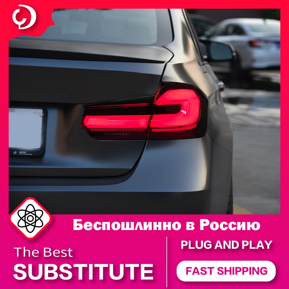 Tylne światła do stylizacji samochodu AKD do F30 F35 3 serii 2013-2019 tylne światło ledowe ulepszenie tylnego akcesoria oświetleniowe hamulca