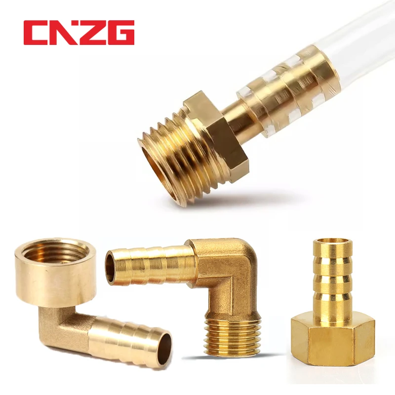 Brass Pipe Fitting 6mm 8mm 10mm Hose Barb Tail 1/8