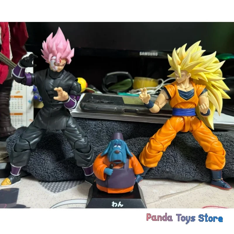 

New 2024 Original Dragon Ball Z Shf Son Goku Ssj3 Vegeta Super Saiyan Anime Action Figure Figuarts Figurine Toy Birthday Present