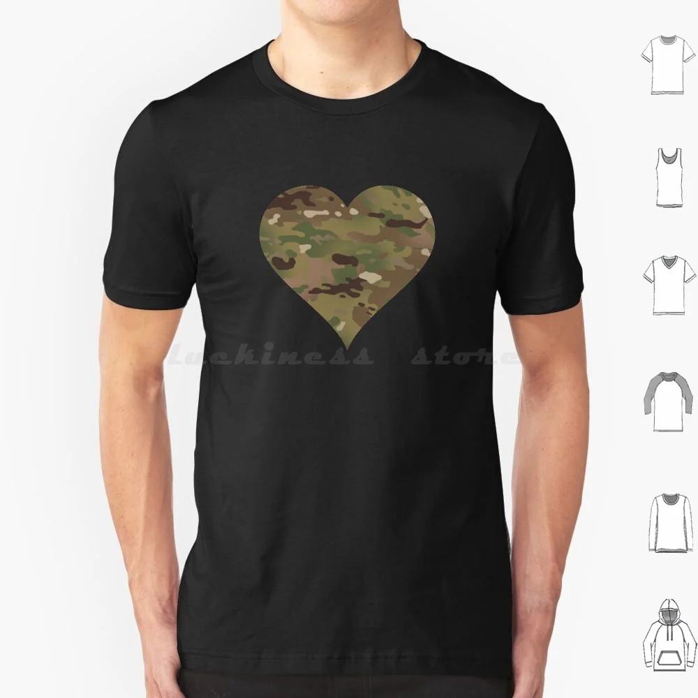 Camouflage Heart T …