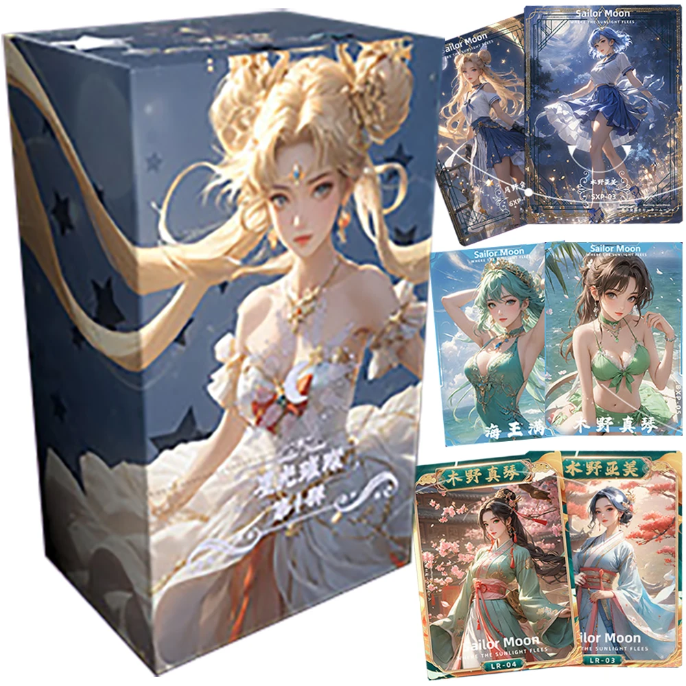 

Классические карты для коллекции аниме для девочек, волшебные приключения, лунный свет, серия богини, карты для мальчиков и девочек, подарки сокровищами, креативные игрушки