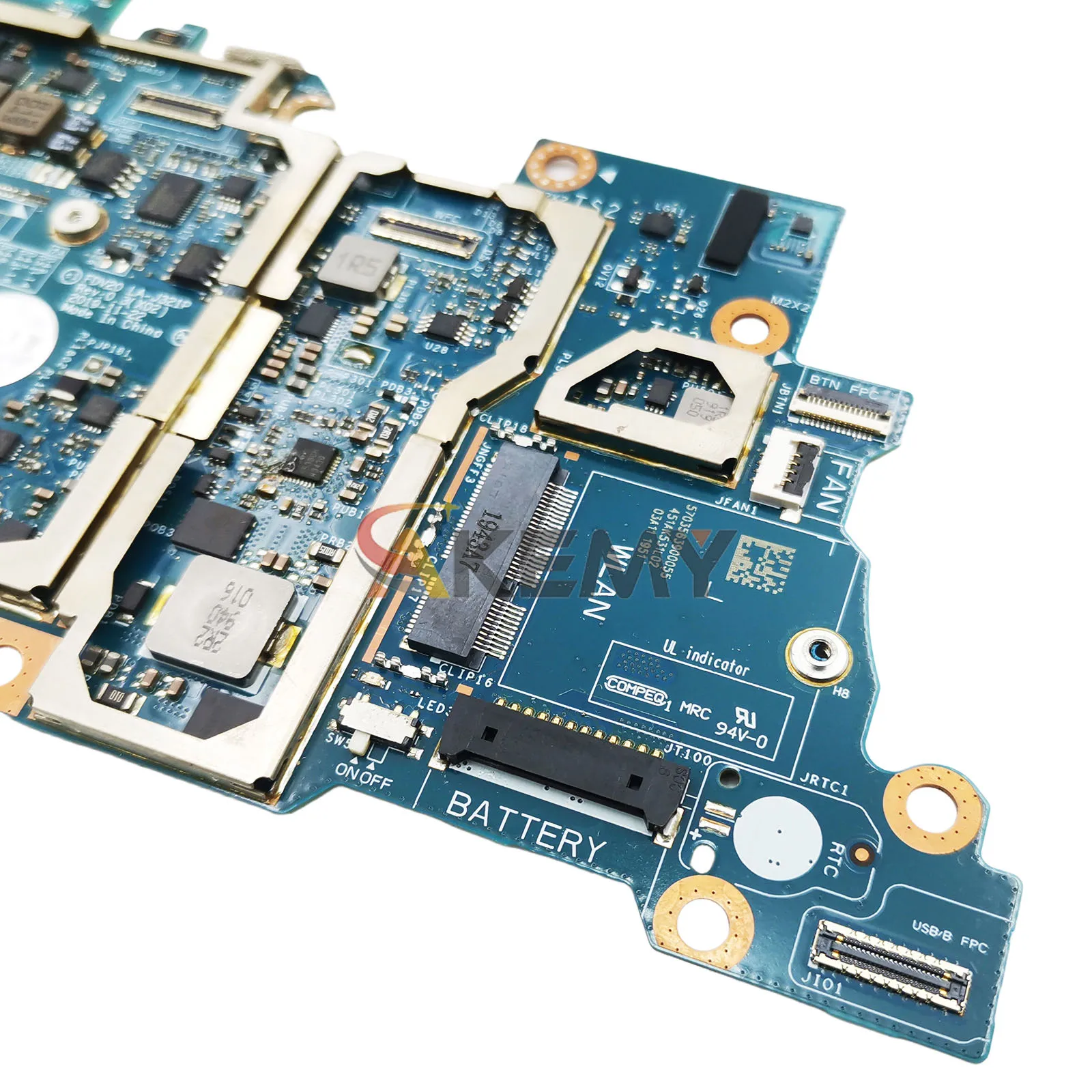 Für DELL Latitude e7210 Laptop Motherboard FDV20 LA-J321P CN-0481H7 CN-06CTMF 09XR7X Mit i3 i5 i7 10th CPU Motherboard TEST OK