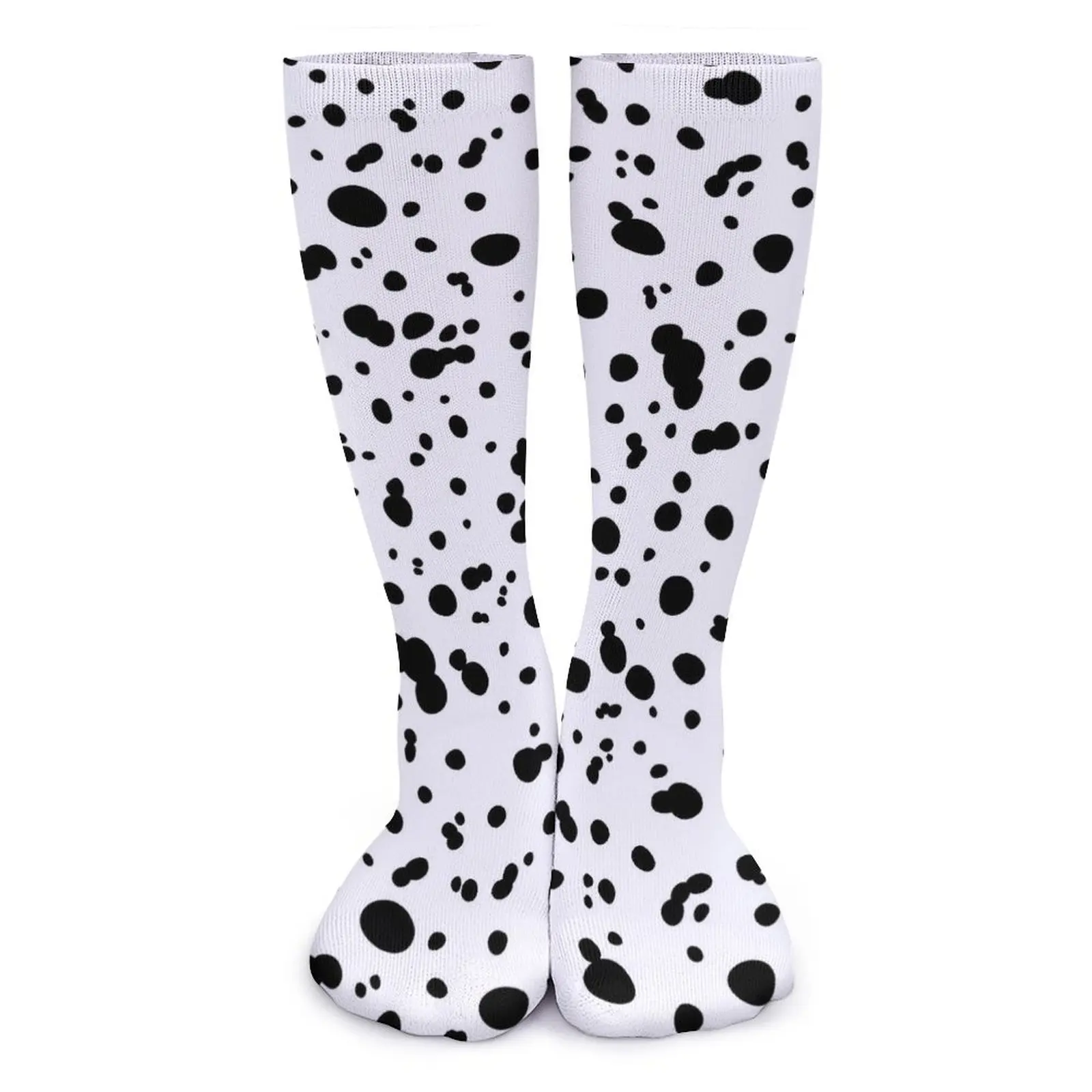 Dalmatian Spot Stockings Animal Print Custom Leisure Socks Spring Anti Slip Socks Couple Running Comfortable Socks