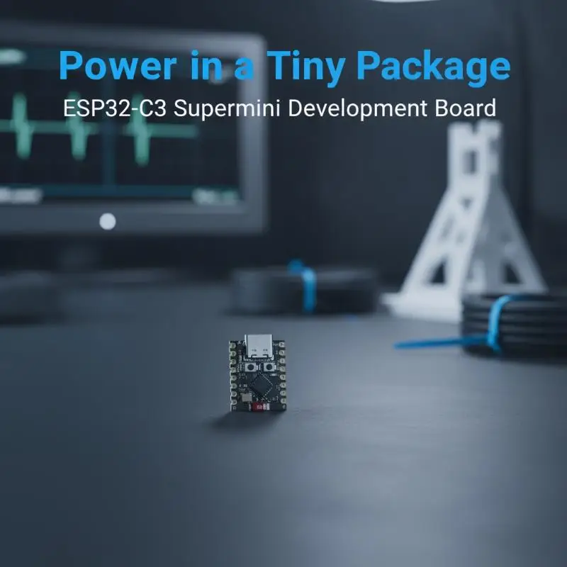 ESP32 C3 Development Board Low Energy Consumption WiFi BT Module 32 Bit Single Core Processor for Smart Wear Prototype Making
