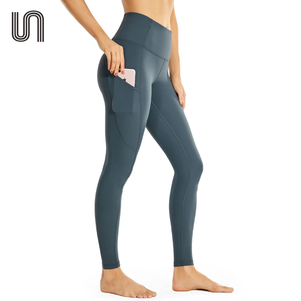 Quần Legging Tập Yoga Tập Luyện Cao Cấp Nữ Ánh Sáng Trang Tập Yoga 28 Inch Quần Co Giãn Mềm Mại Quần Có Túi